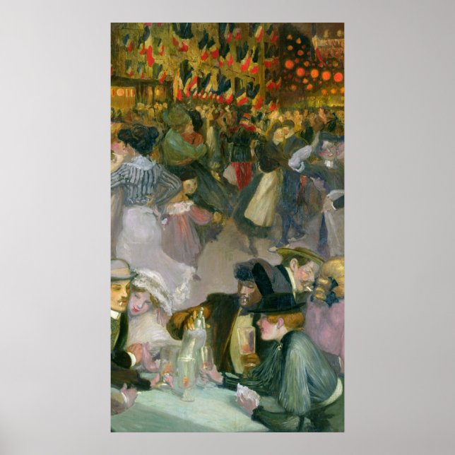 Póster Balón del 14 de julio (Frente)