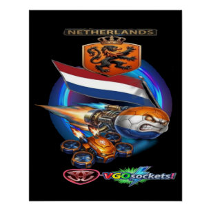 Póster Balón-Netherlands-G