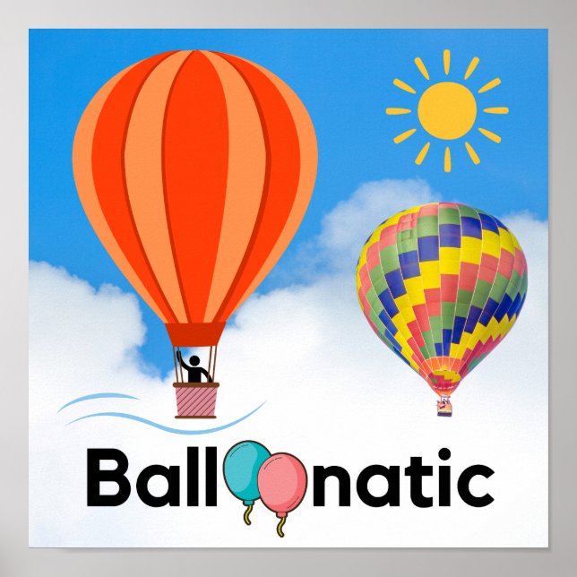 Póster Balonático - El balonista (Frente)