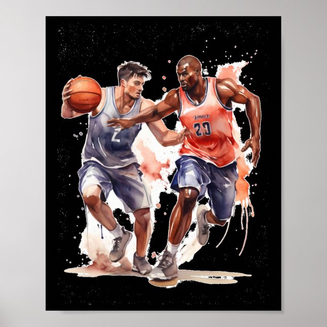 Póster Baloncestistas (Frente)