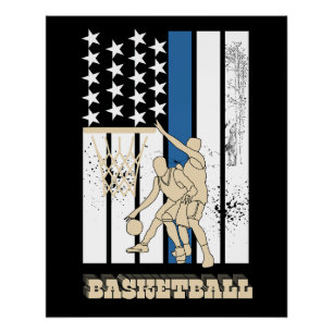 Póster Baloncestistas Deportes de Baloncesto