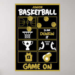 Póster Baloncestistas Júnior