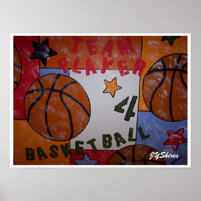 Póster Baloncesto (Frente)