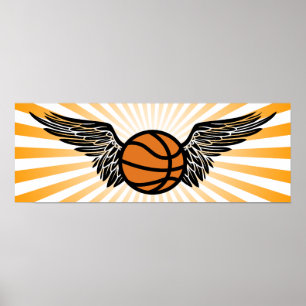 Póster baloncesto : alas