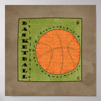 Póster Baloncesto (Colección deportiva)