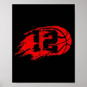 Póster Baloncesto con problemas 12 años de edad Pa