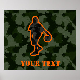 Póster Baloncesto de Camo