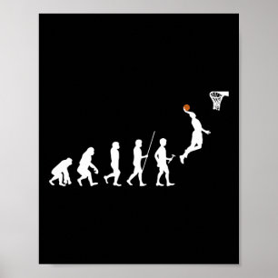 Póster Baloncesto de Evolución Humana