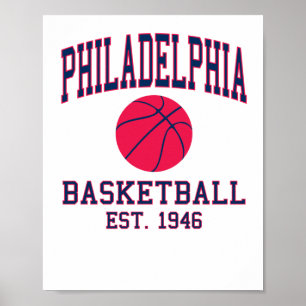 Póster Baloncesto de Filadelfia