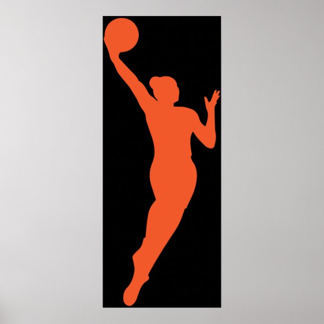 Póster Baloncesto de la WNBA (Frente)