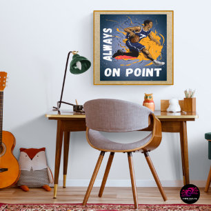 Póster Baloncesto de siempre en punto