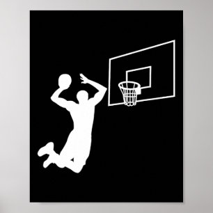 Póster Baloncesto del jugador de baloncesto Slam Dunk Bal
