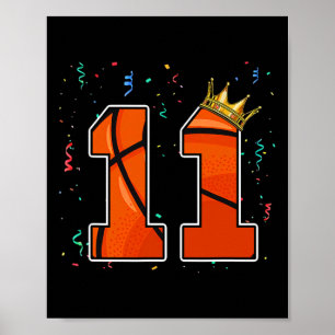 Póster Baloncesto en el 11° aniversario Bo