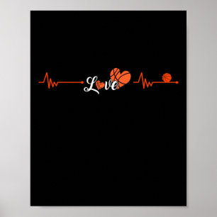 Póster Baloncesto Heartbeat