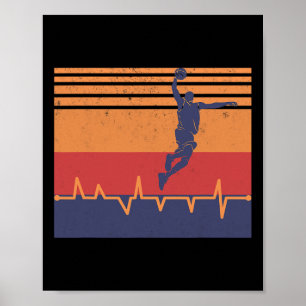 Póster Baloncesto Heartbeat