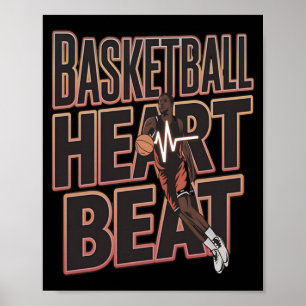 Póster Baloncesto Heartbeat - Baloncesto Breaker - Let