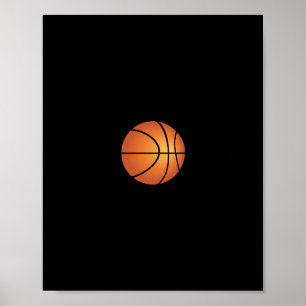 Póster Baloncesto Heartbeat Guay I Love Basketball Tee Gi
