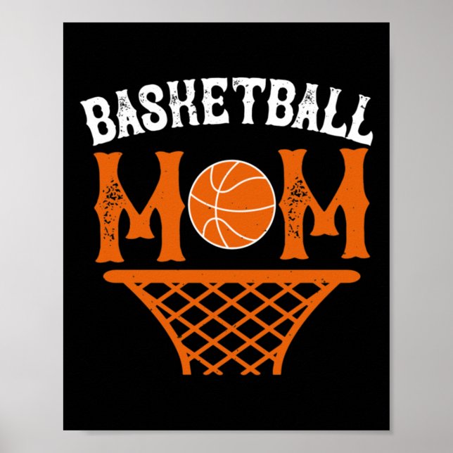 Póster Baloncesto Mamá 2 (Frente)