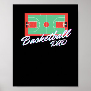 Póster Baloncesto Papá 3