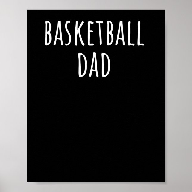 Póster Baloncesto papá 5 (Frente)