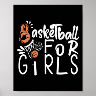 Póster Baloncesto Para Chicas