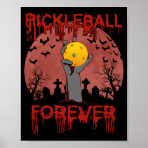 Póster Baloncesto para siempre en Halloween