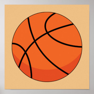 Póster Baloncesto personalizado