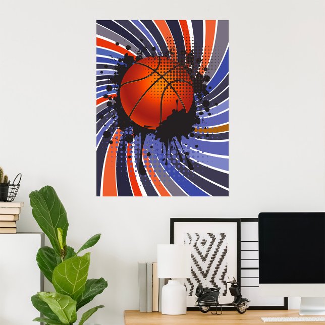 Póster Baloncesto Retro (Subido por el creador)
