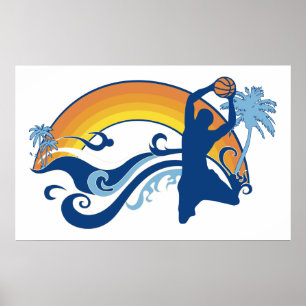 Póster baloncesto : summersetz