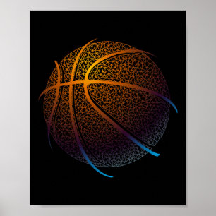 Póster Baloncesto Tees de baloncesto