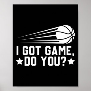 Póster Baloncesto Tengo Juego