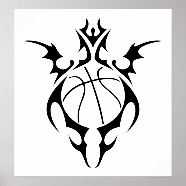 Póster baloncesto : tribalz (Frente)