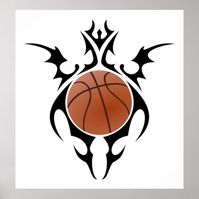 Póster baloncesto : tribalz (Frente)