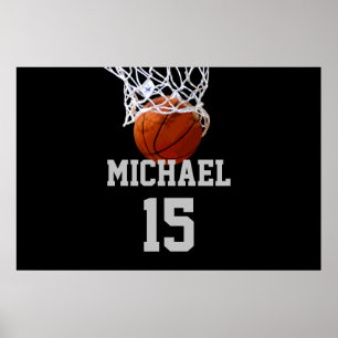 Póster Baloncesto Tu Nombre