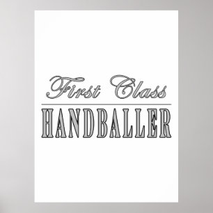 Póster Balonmano y Balonmano : Primer Clase