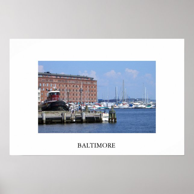Póster Baltimore (Frente)