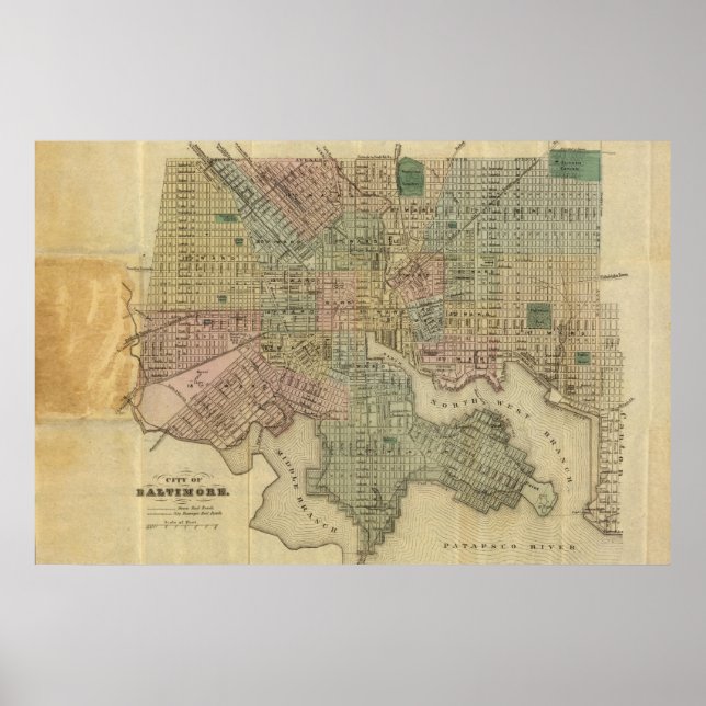 Póster Baltimore 2 (Frente)