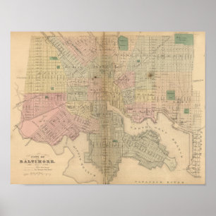 Póster Baltimore 3