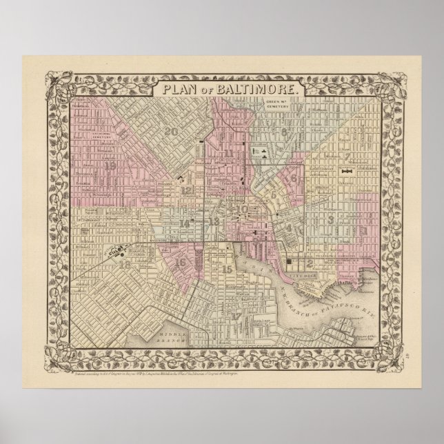 Póster Baltimore 6 (Frente)