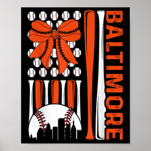 Póster Baltimore Amantes de la ciudad Idea Cute Coquette