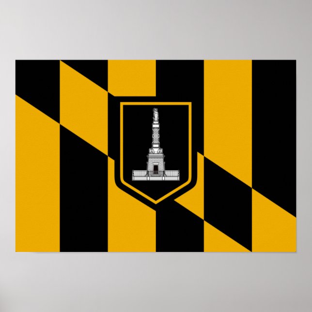 Póster Baltimore Flag (Frente)