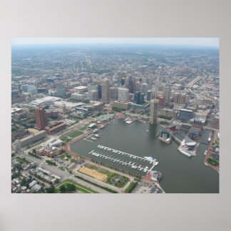 Póster Baltimore Harbour