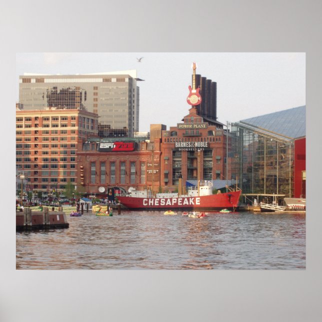 Póster Baltimore, Maryland Imprimir varios tamaños (Frente)