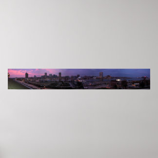 Póster Baltimore Panorama Test