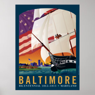 Póster Baltimore: Por la temprana luz del amanecer