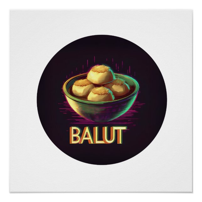 Póster Balut: Una delicadeza filipina (Anverso)