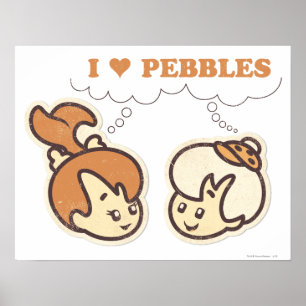 Póster Bam Bam ama a PEBBLES™