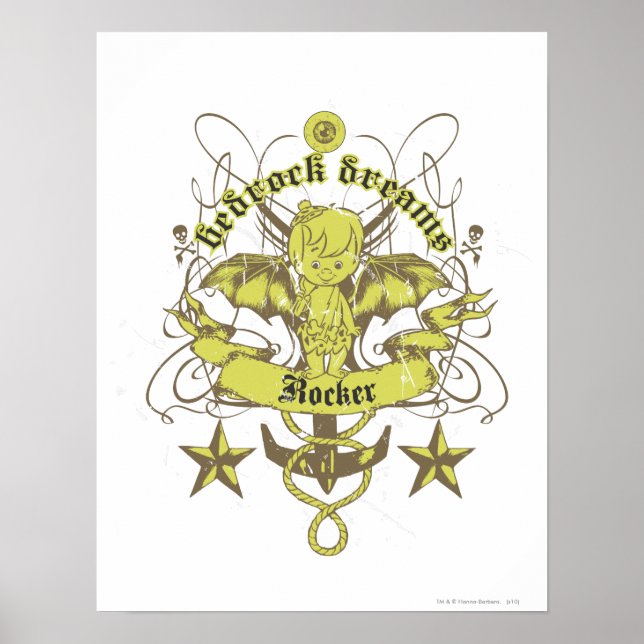 Póster Bam Bam  Bedrock Dreams (Frente)