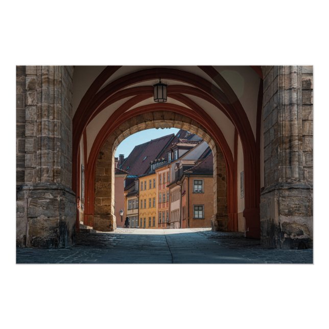 Póster Bamberg Alemania (Anverso)