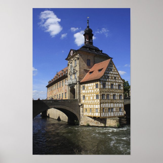 Póster Bamberg, el Rathaus de Alemania (Frente)